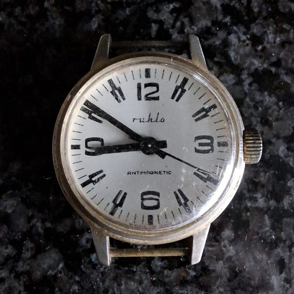 German rhula watch - analog not working.
