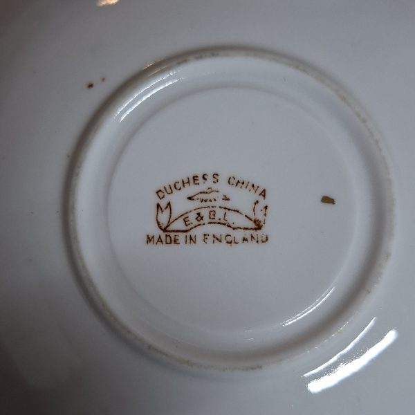 Antique Dutchess China Tea Cup and Saucer Duo - Image 2