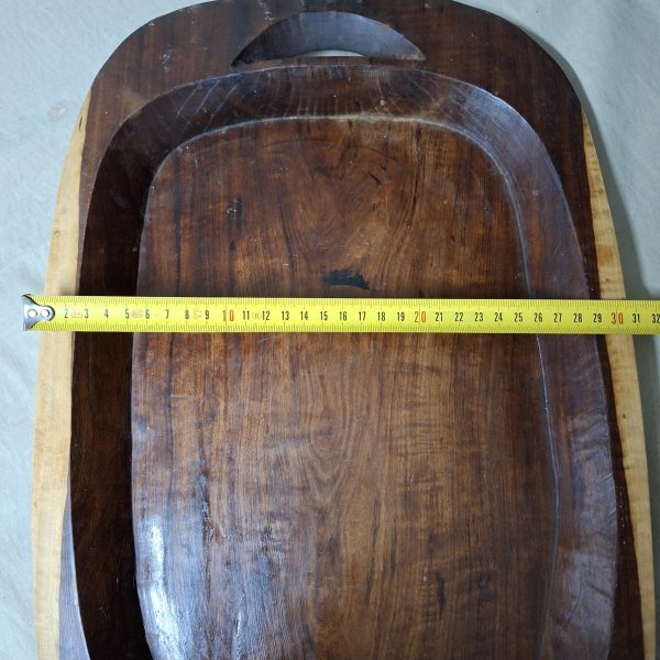traditional african meat platter - Kiaat - Mukwa wood - Image 3
