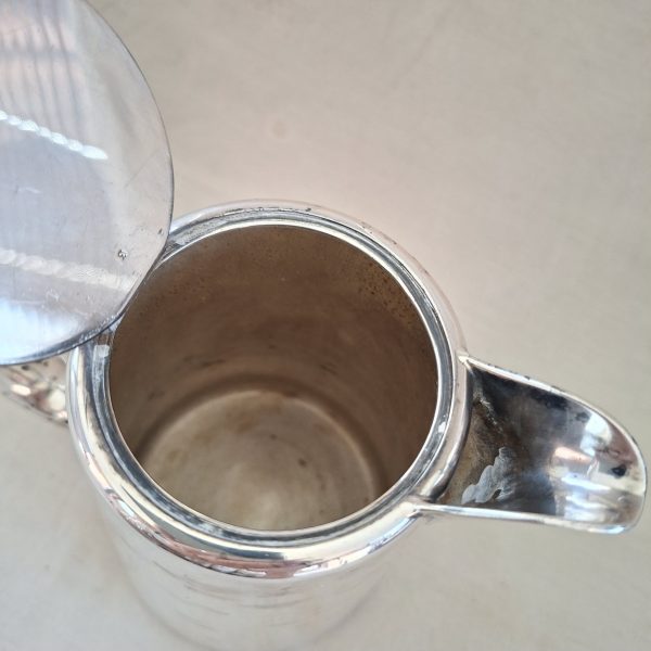 Hotel ware Silver plat metal tea coffee hot water Jug - Elkington Plate E & Co - 17 ms - Image 7