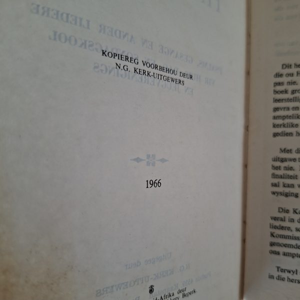Afrikaans Die Halleluja Holy Bible Psalms, Gesange en ander Leiedere - Image 4