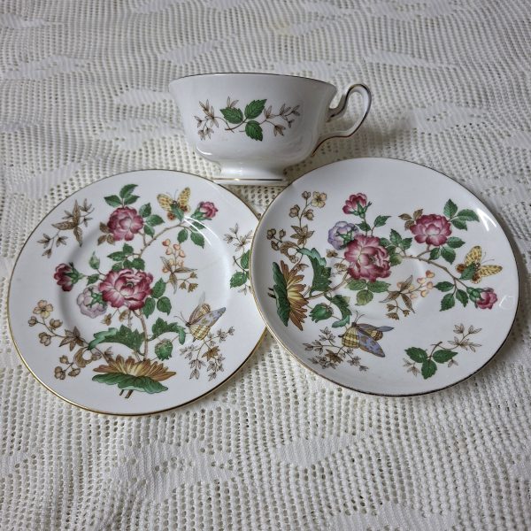 Wedgwood duo -Charnwood design.    Pre 1987 Cup and Saucer - tea plate with crack included. - Image 6