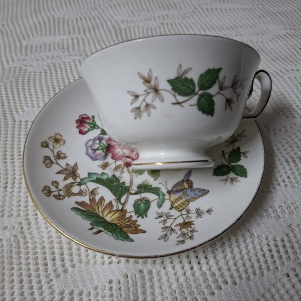 Wedgwood duo -Charnwood design.    Pre 1987 Cup and Saucer - tea plate with crack included. - Image 5