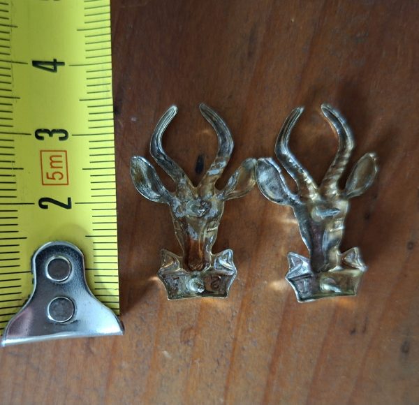 Pair SA Infantry? badges pins SAI - Image 3