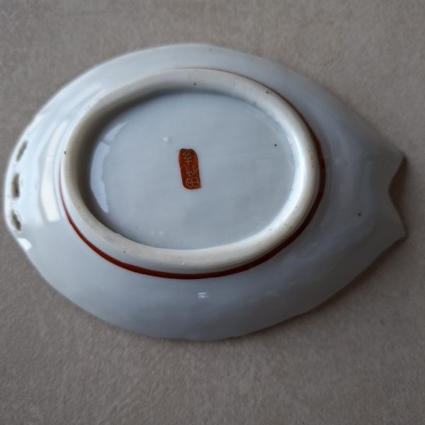 Japanese Kutani Geisha bowl - approx 14 cms x 10 cms - Image 2