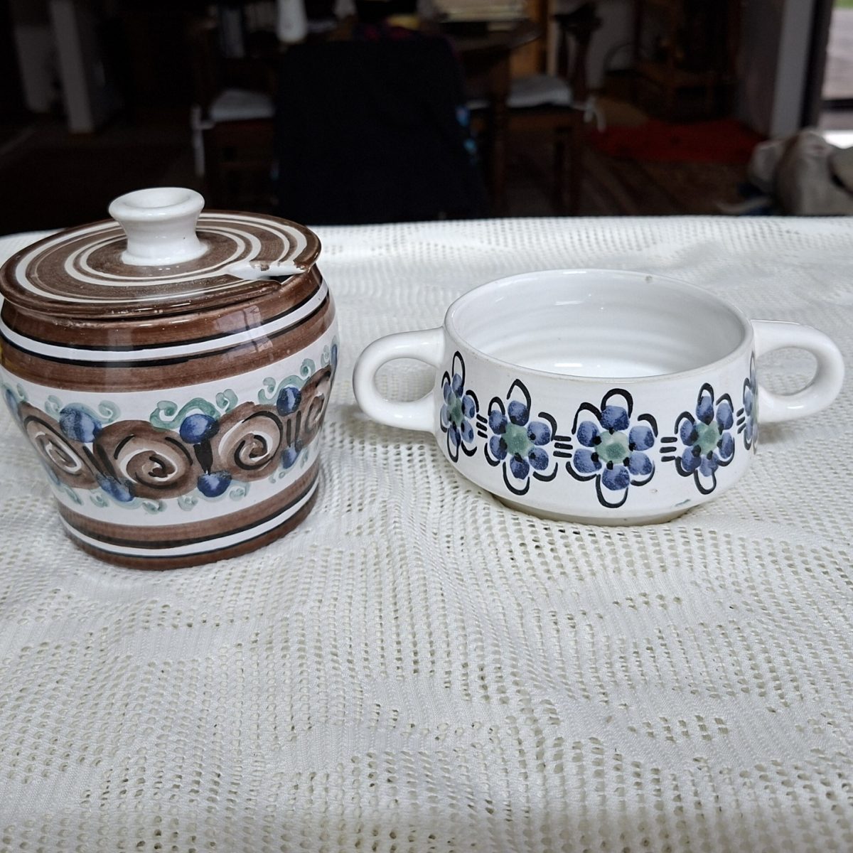 RSA pottery - The Old Jar Benoni -  hand painted Italian influence