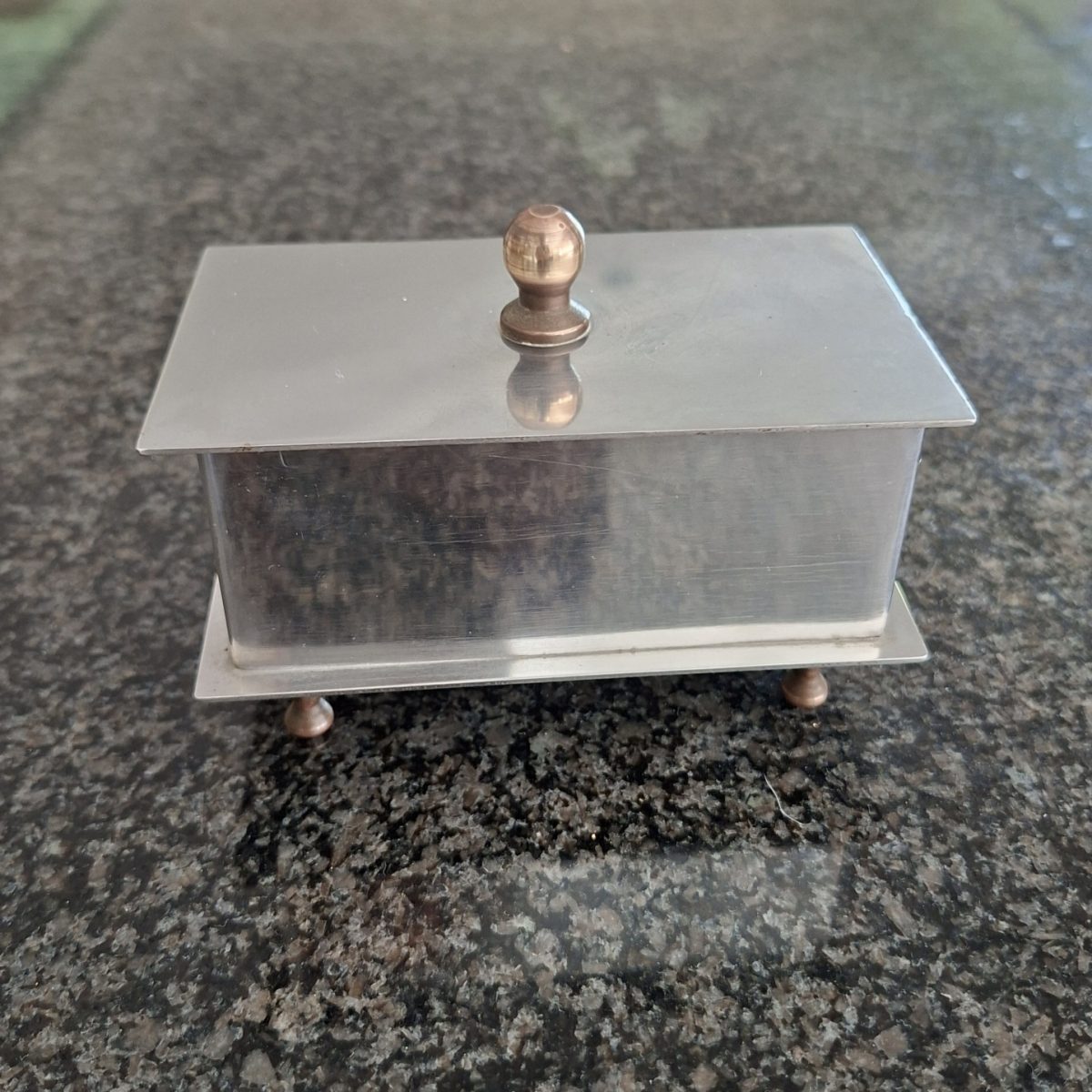 Stainless Steel jewelry trinket box