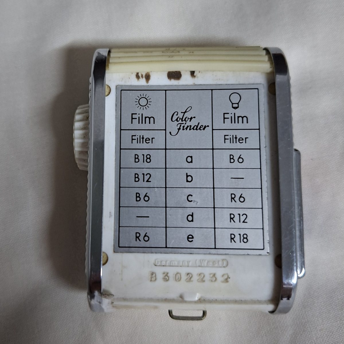 Photography Gossen exposure meter / Colour Finder