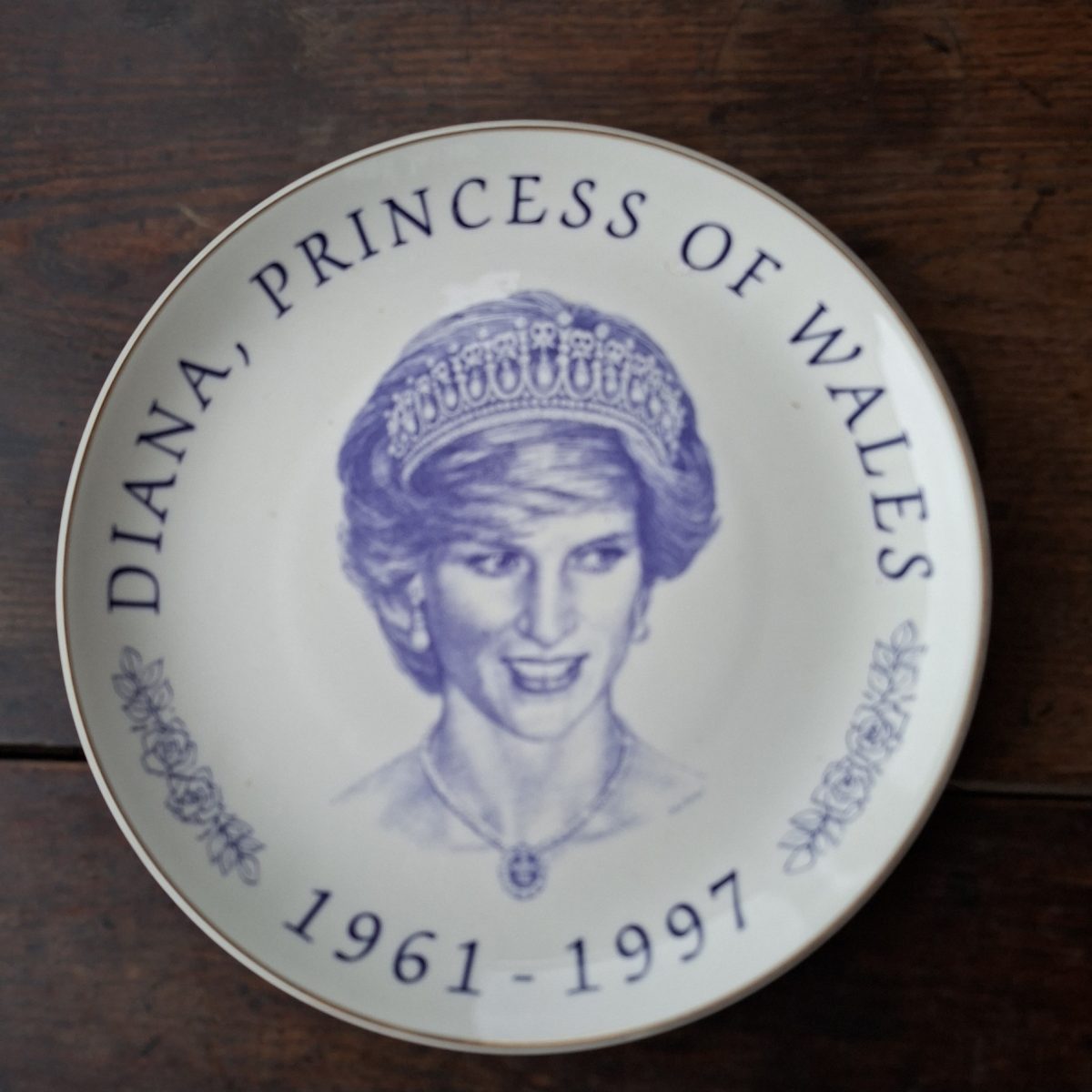 Plate - Special commemoration life of Diana 1961 - 1997  SA Artist Nico Verboom artist