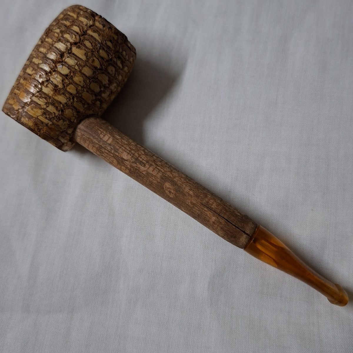 Smoking pipe - Corn cob tobacco pipe