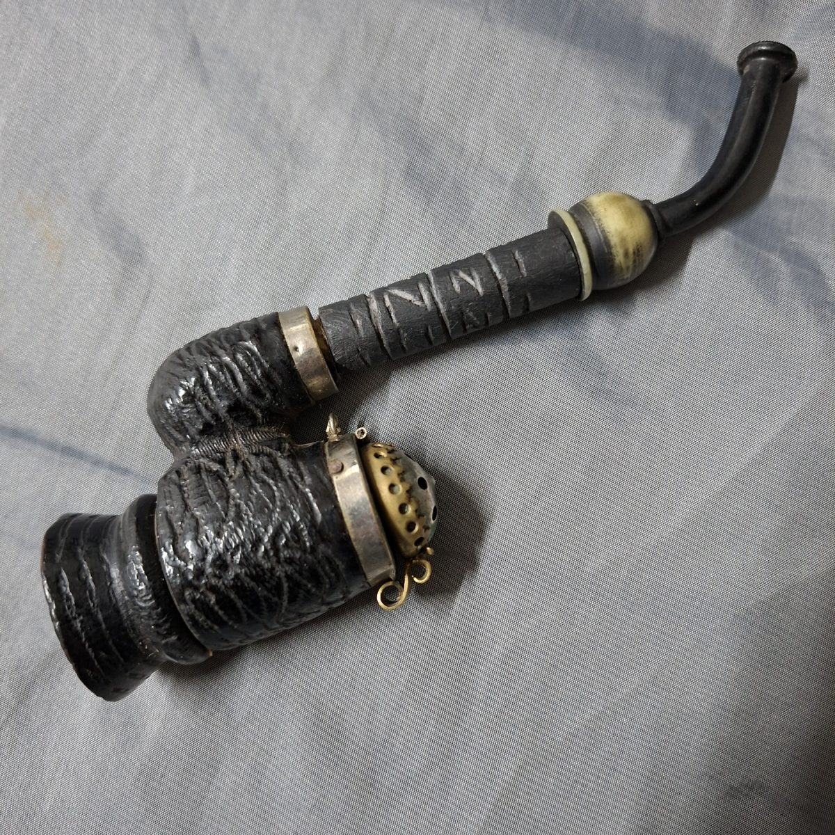 Briar smoking pipe - hunting pipe -Austrian German Tyrolean