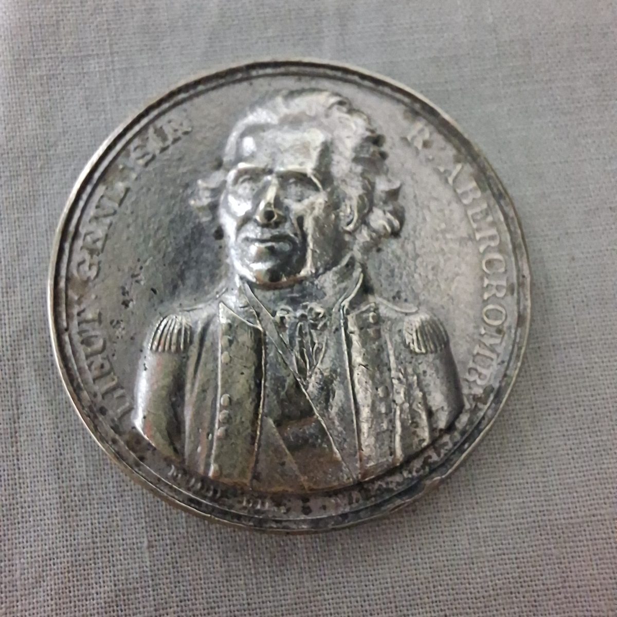 Military Medal - 1801 arrival of english army in Egypt - Sir Ralph Abercromby