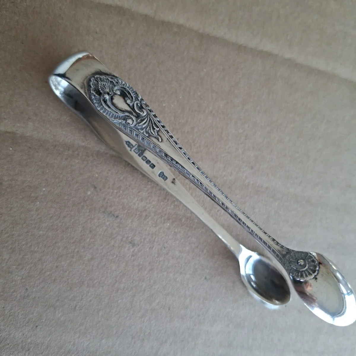 Sugar Tongs Walker and Hall