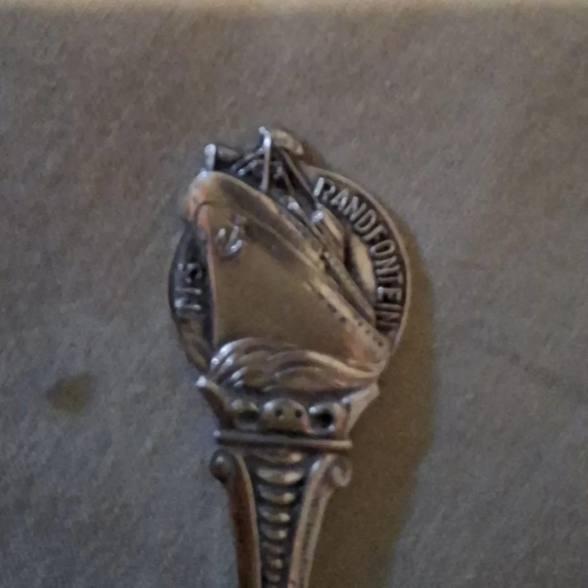 MS Randfontein Souvenir teaspoon - Good quality Dutch made