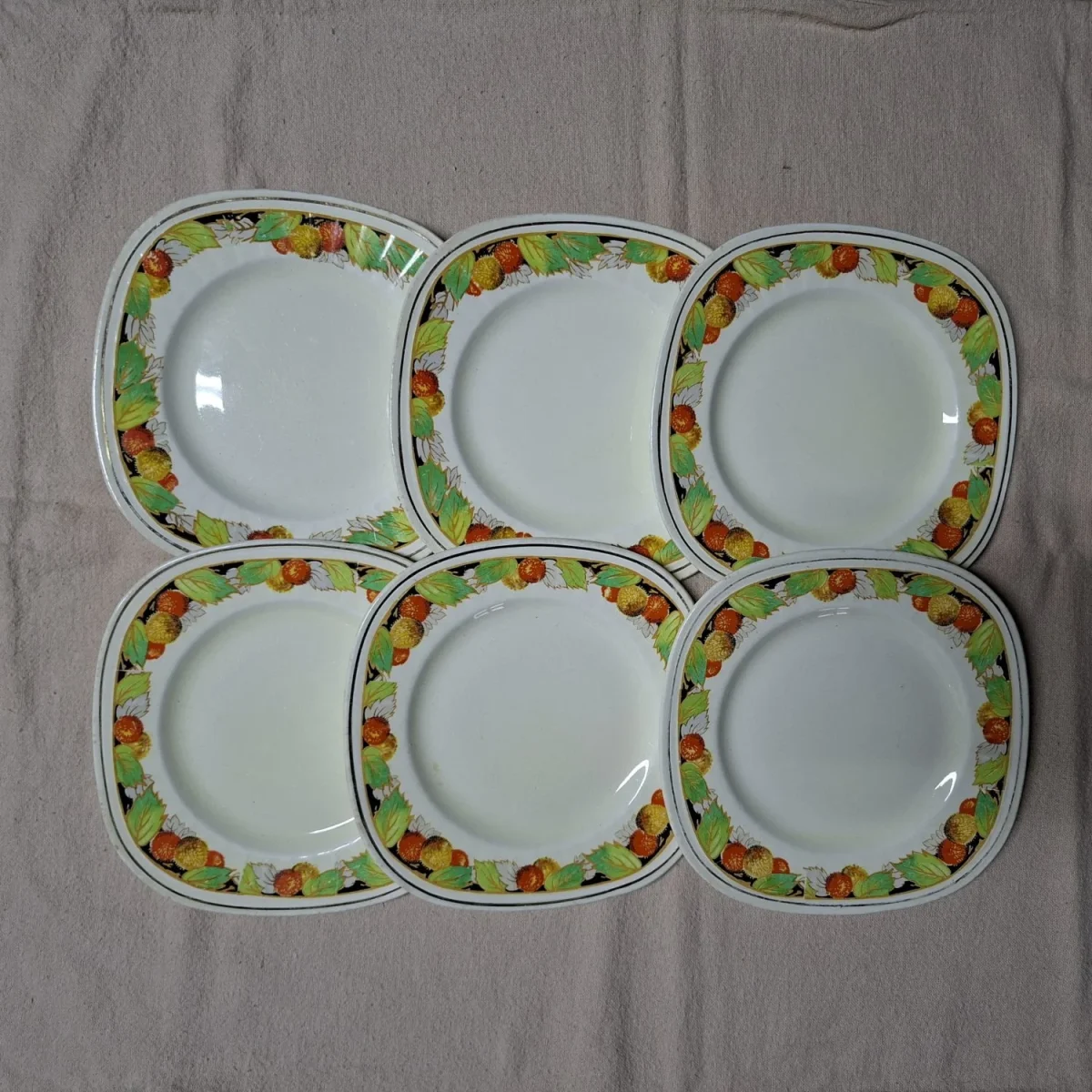 6 Grindley Glamis side plates tea plates  Replcement porcelain