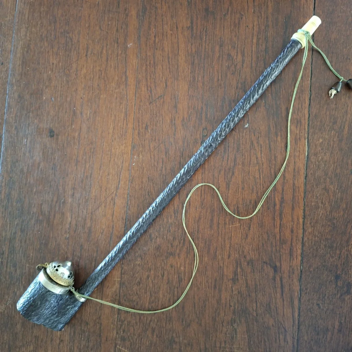 Smoking pipe - Long European hunting pipe Briar? 40cms